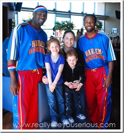 Mommy and Me Monday with the Harlem Globe Trotters