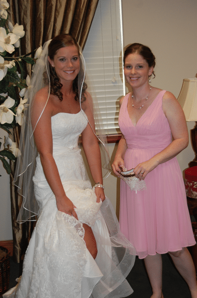Sisters with the garter