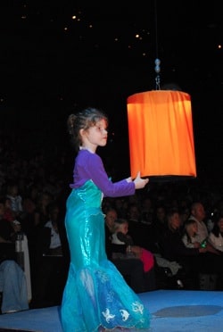 lighting the lantern