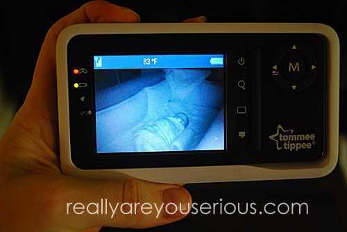tommy tippee closer to nature video baby monitor