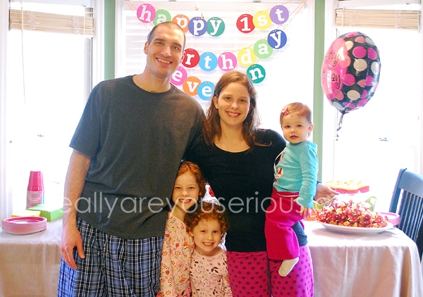 Breakfast and Pajamas | A First Birthday Party