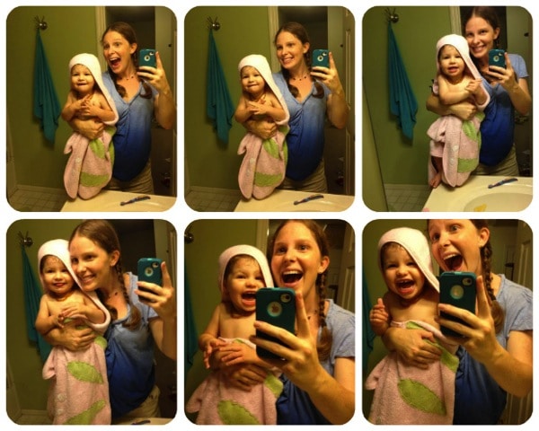 Mirror time with E | Mommy and Me Monday