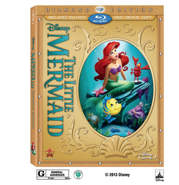 The Little Mermaid Blu-Ray + DVD giveaway