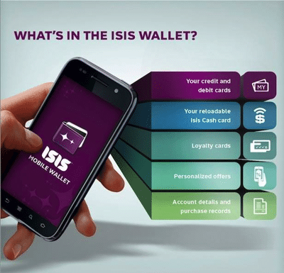 ISIS mobile wallet