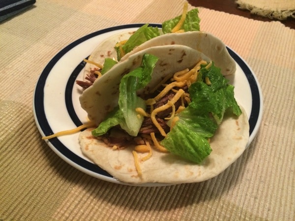The most delicious slow-cooker taco/burrito meat – Gluten-free