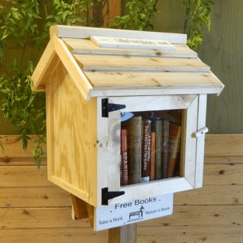 Little Free Library and Alpha-Bits