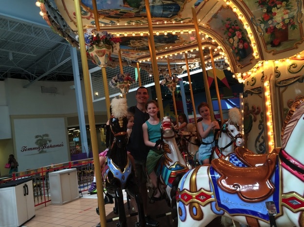 ride the carousel