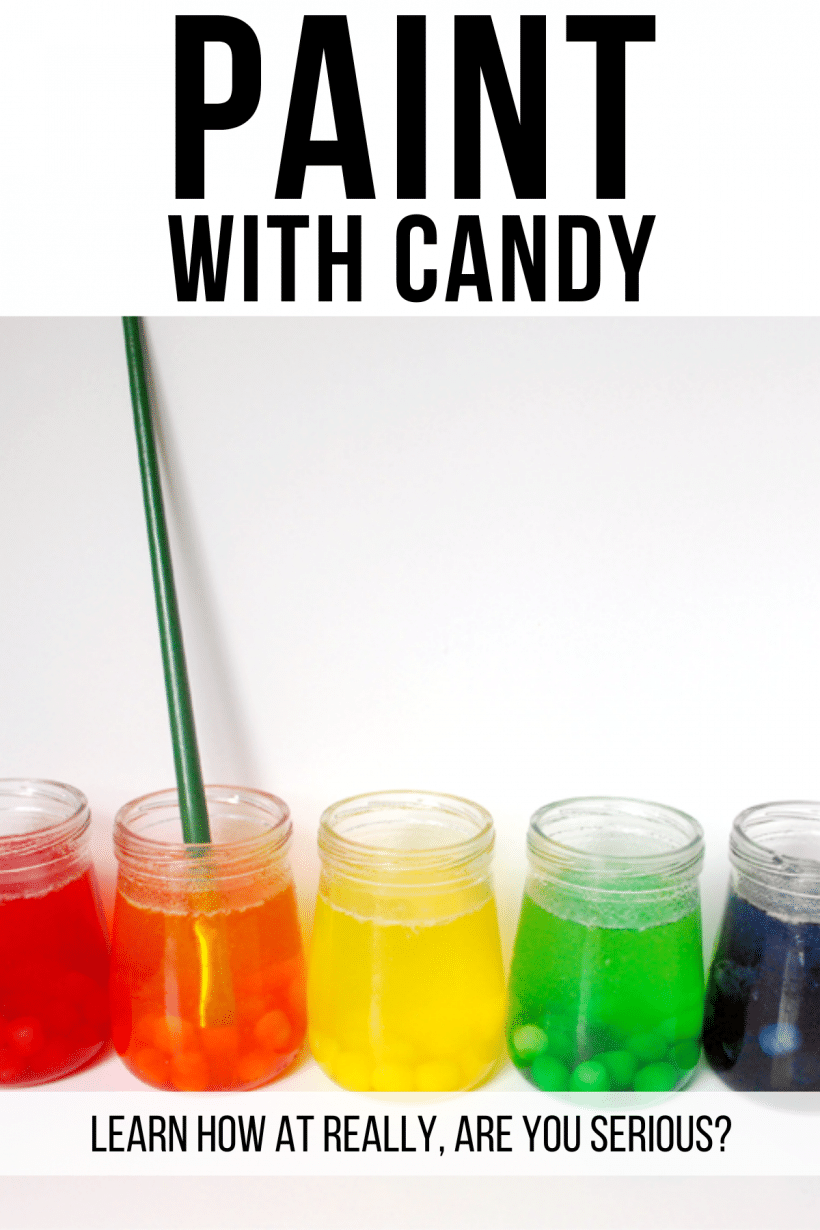 paint with candy
