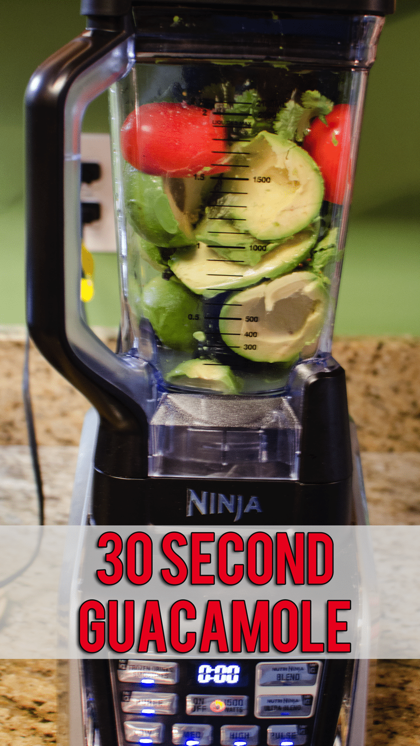 30 second guacamole
