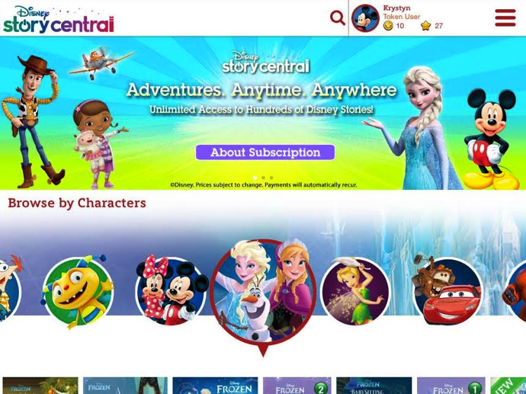 Disney Story Central App Review