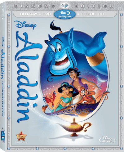 Aladdin on Blu-Ray Diamond Edition Combo Pack