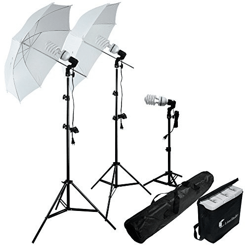 LIMOSTUDIO-PHOTOGRAPHY PHOTO PORTRAIT STUDIO 600W DAY LIGHT UMBRELLA CONTINUOUS LIGHTING KIT