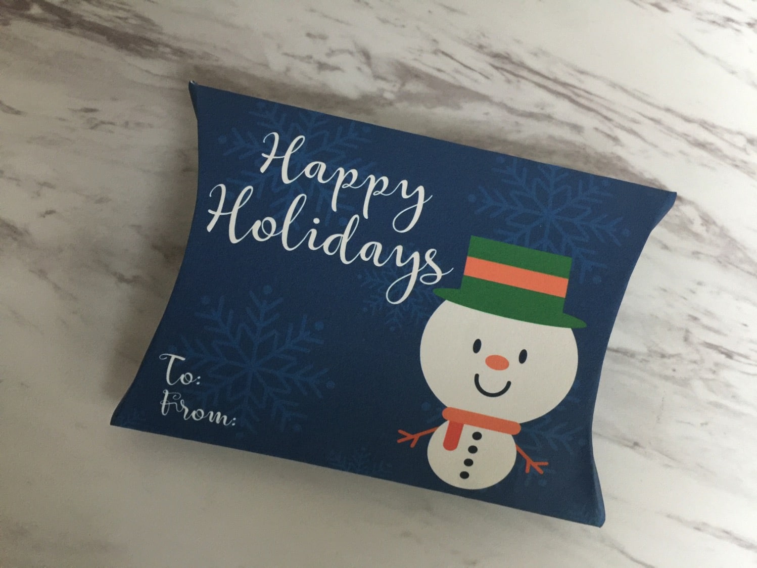 Free Christmas Holiday Gift Pillow Printables