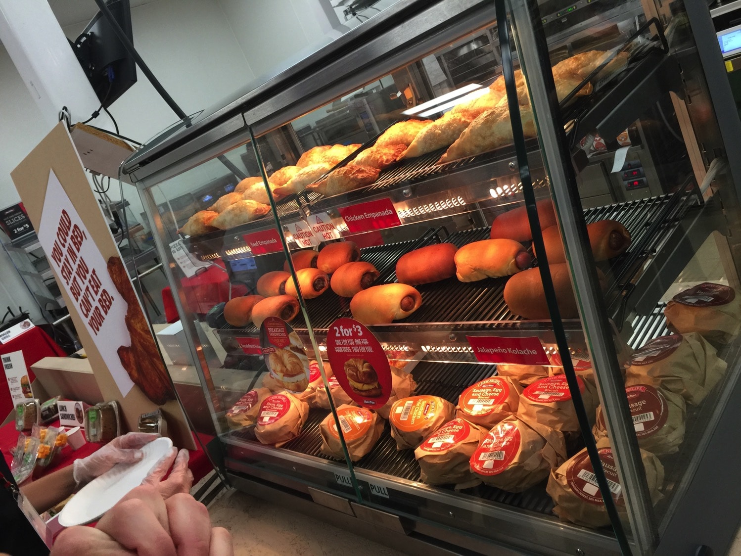 kolaches and hot items