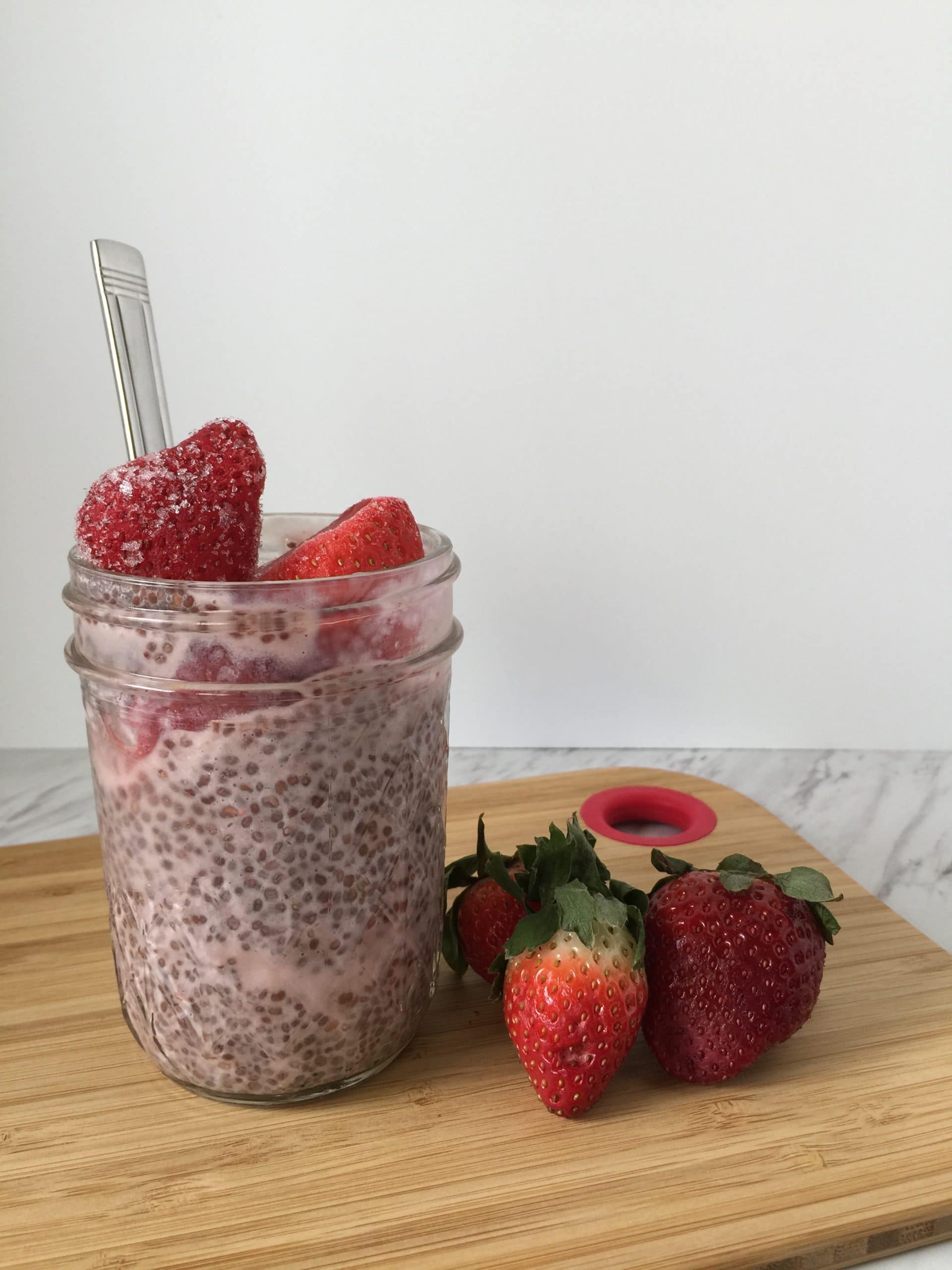 Lactose Free & Gluten Free Strawberry Chia Pudding [VIDEO] • Really ...