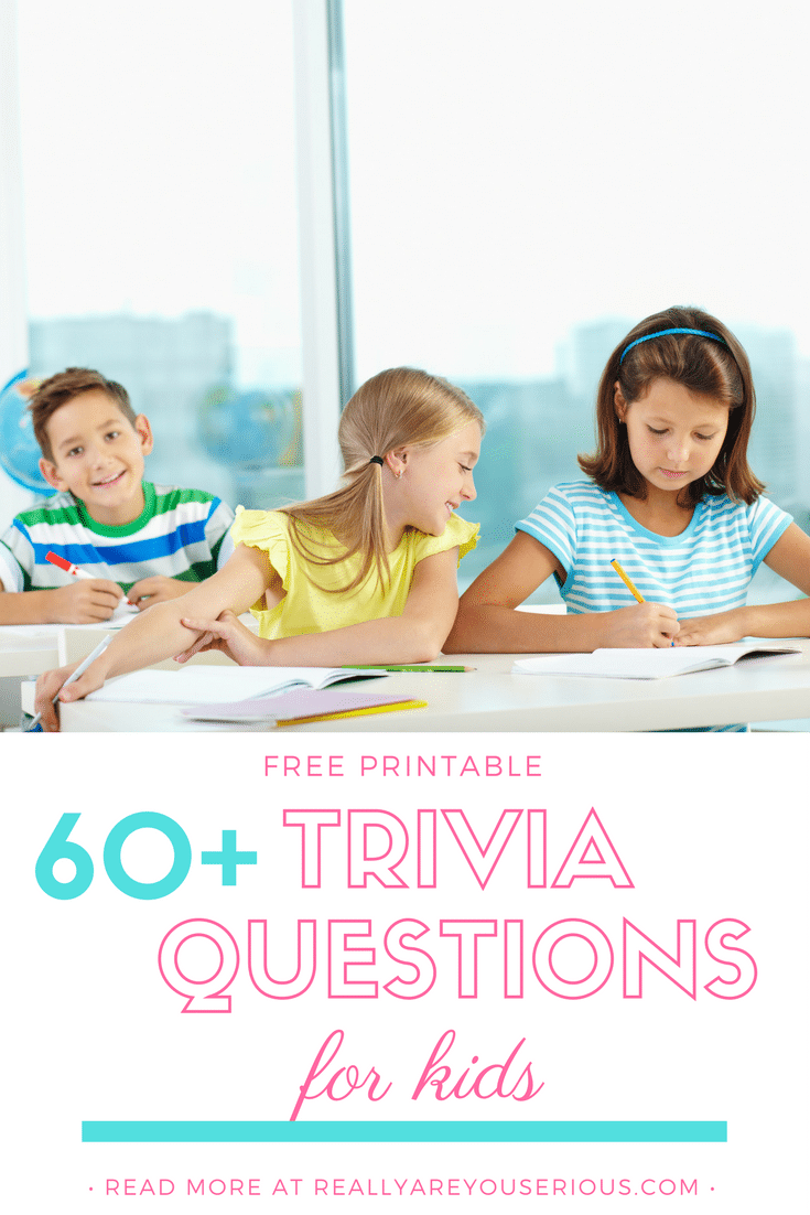 60+ Awesome Trivia Questions for Kids (and Answers) to Incorporate Into Your Weekly Schedule