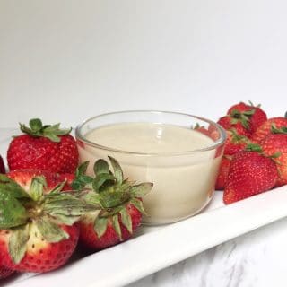 Easy and Quick 3 Ingredient Fruit Dip
