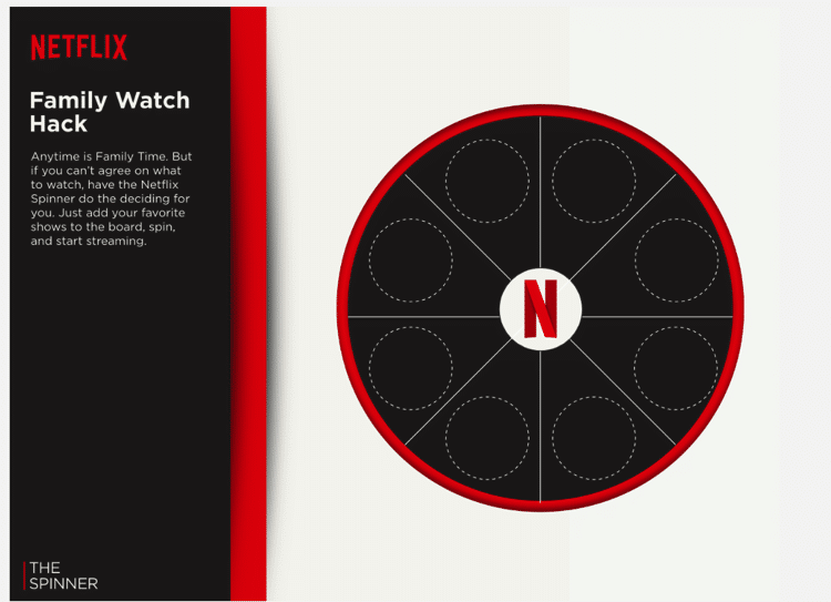 Netflix Family Watch Hack Spinner