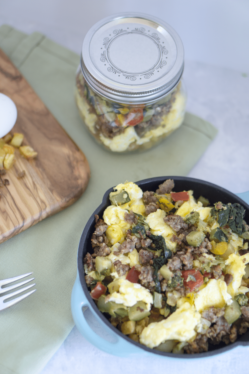 DIY Layered Breakfast Skillet With Friends