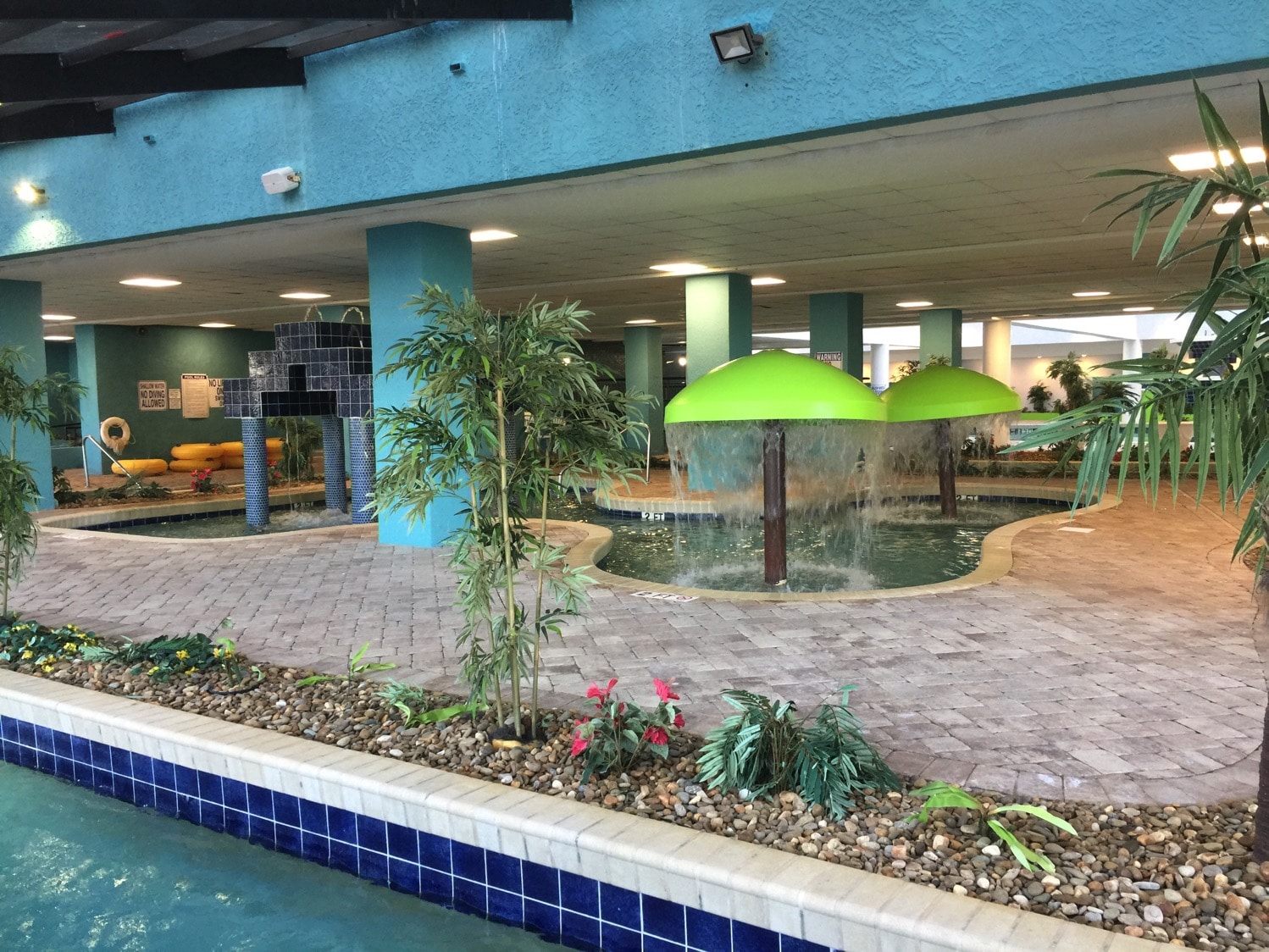Myrtle Beach indoor water area