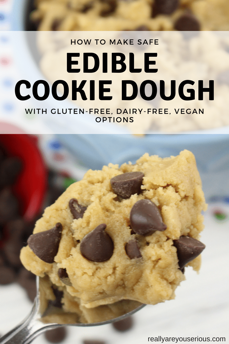 How to make edible cookie dough