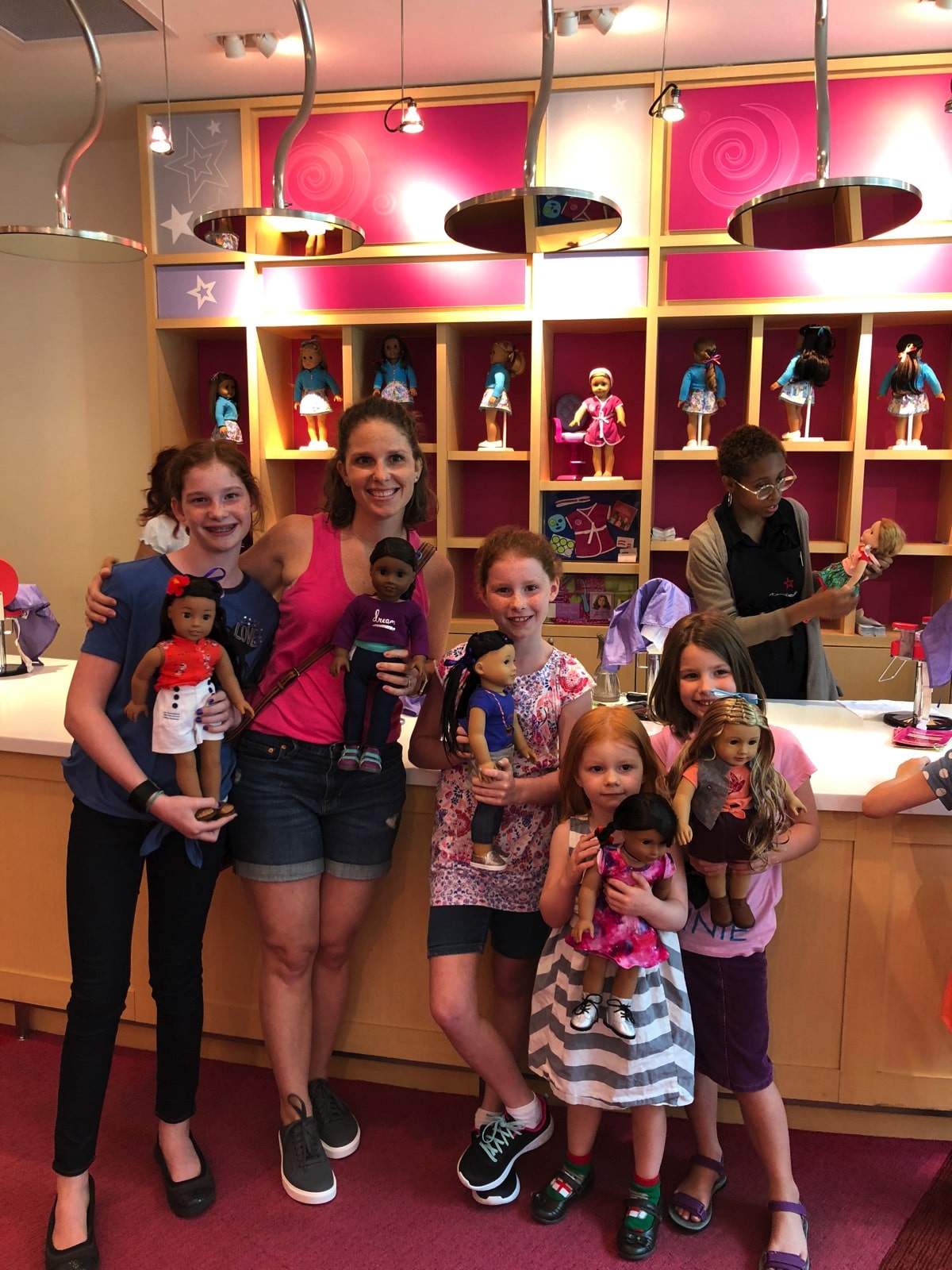 american girl salon all finished