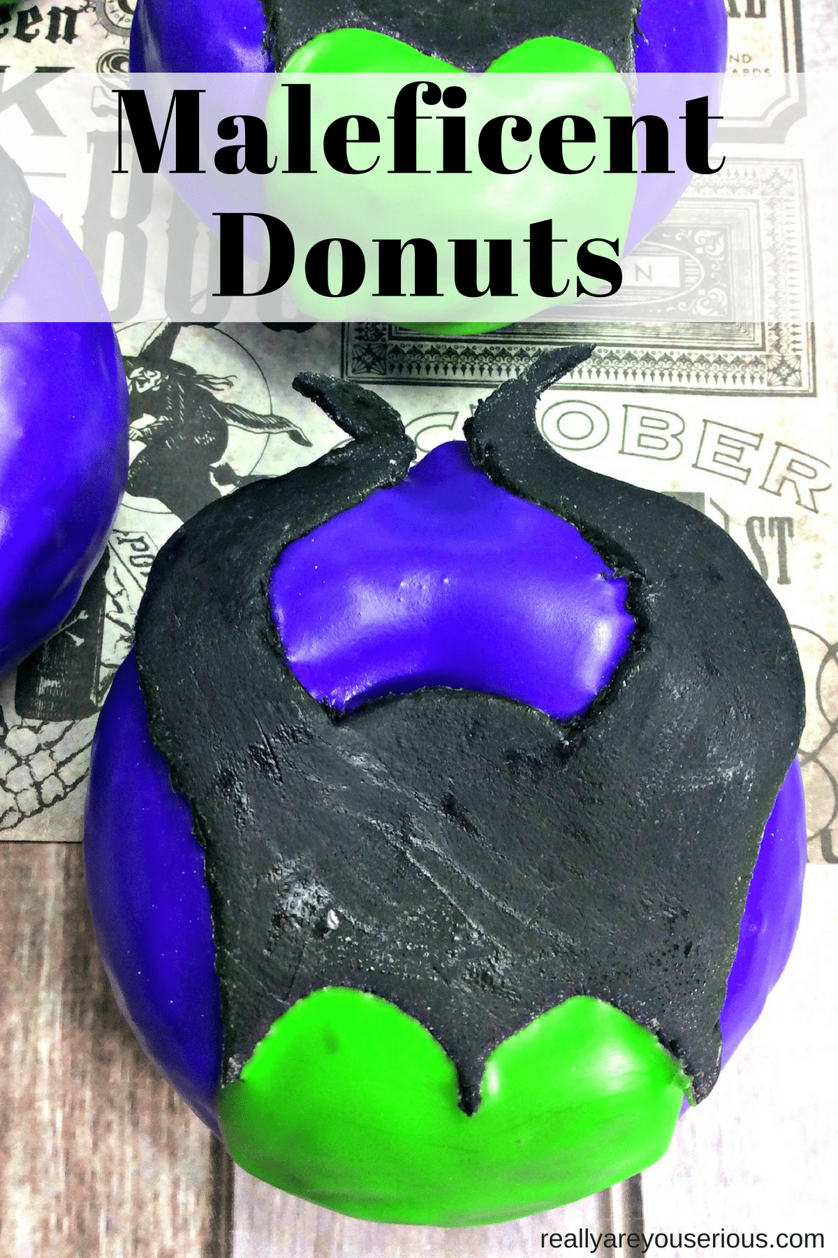 Maleficent donuts
