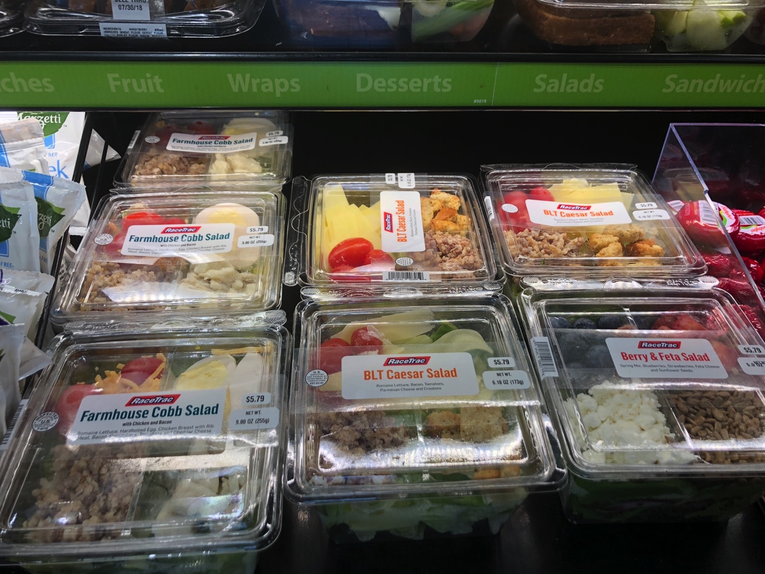 salads at racetrac