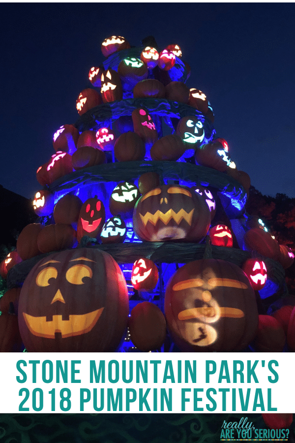 stone mountain park pumpkin festival 2018 play by day glow by night