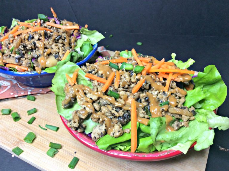 Copy Cat Thai Lettuce Wrap Salad