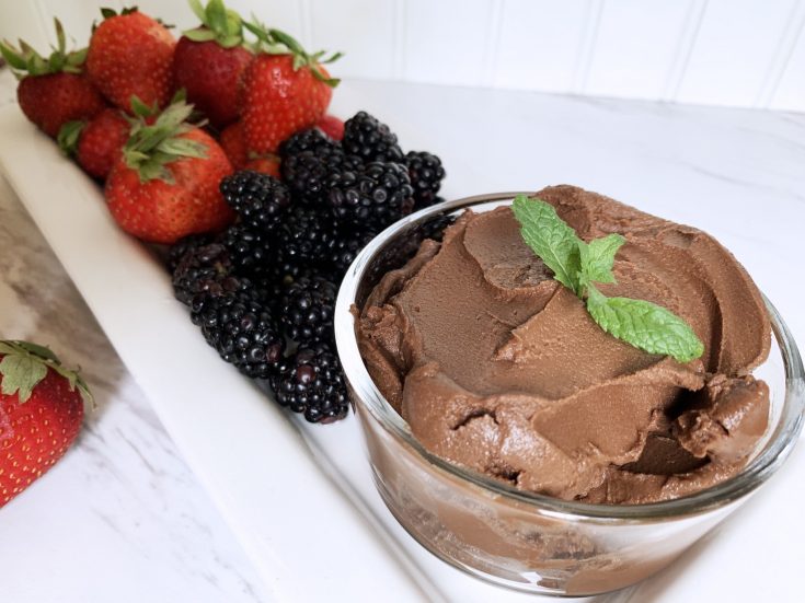 Dark Chocolate Dessert Hummus Recipe (gluten-free and dairy free)
