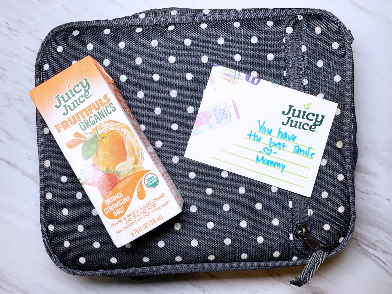 Juicy Juice Fruitifuls Organic and Lunch Notes