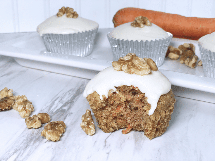 Gluten-Free Dairy-Free Carrot Cake with Dairy-Free Cream Cheese Frosting