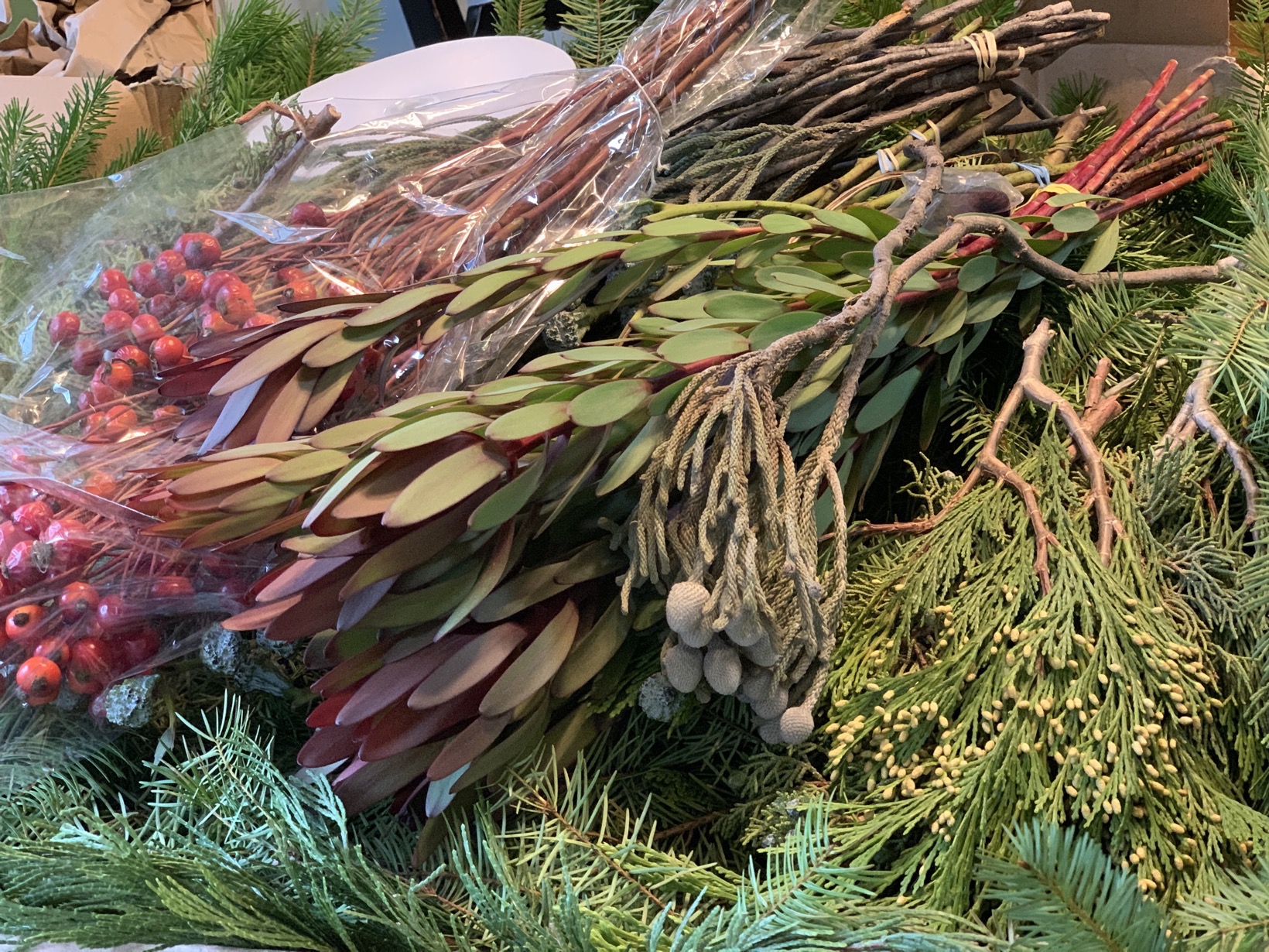natural wreath making mommy and me monday