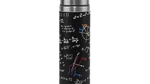 Image for 5. Math Formula Double Walled Stainless Steel Thermos