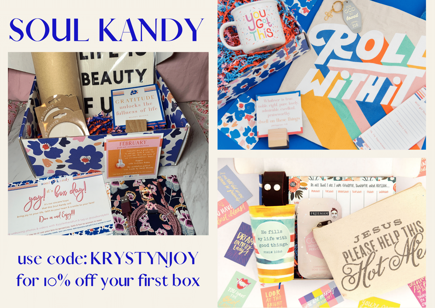 Soul Kandy subscription box collage