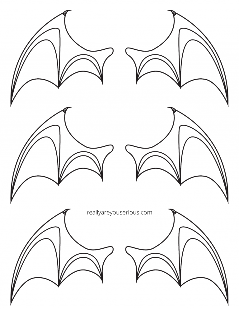 Turn your juice box into a bat with this free printable bat wings ...