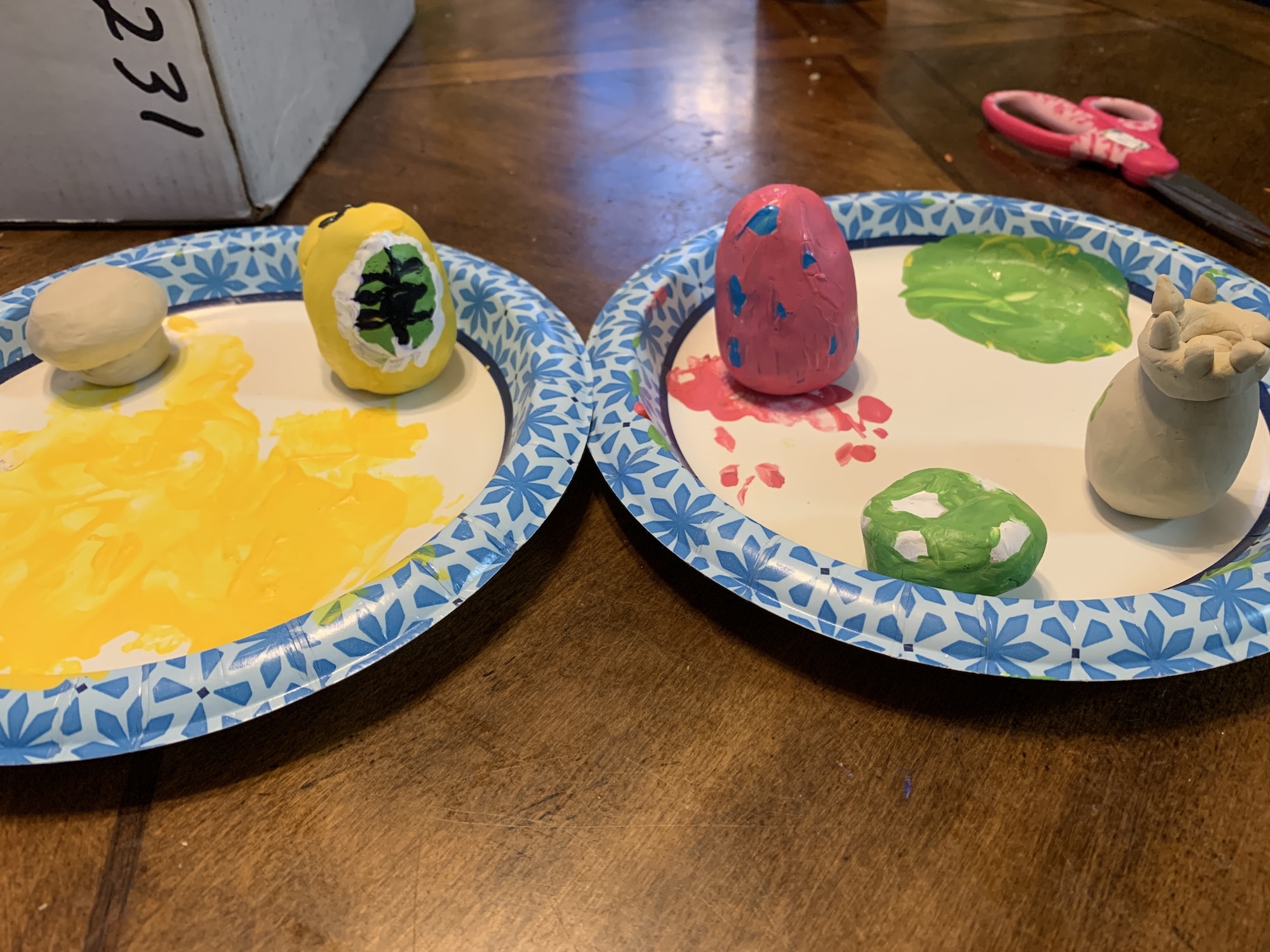 final paint job of nintendo eggs