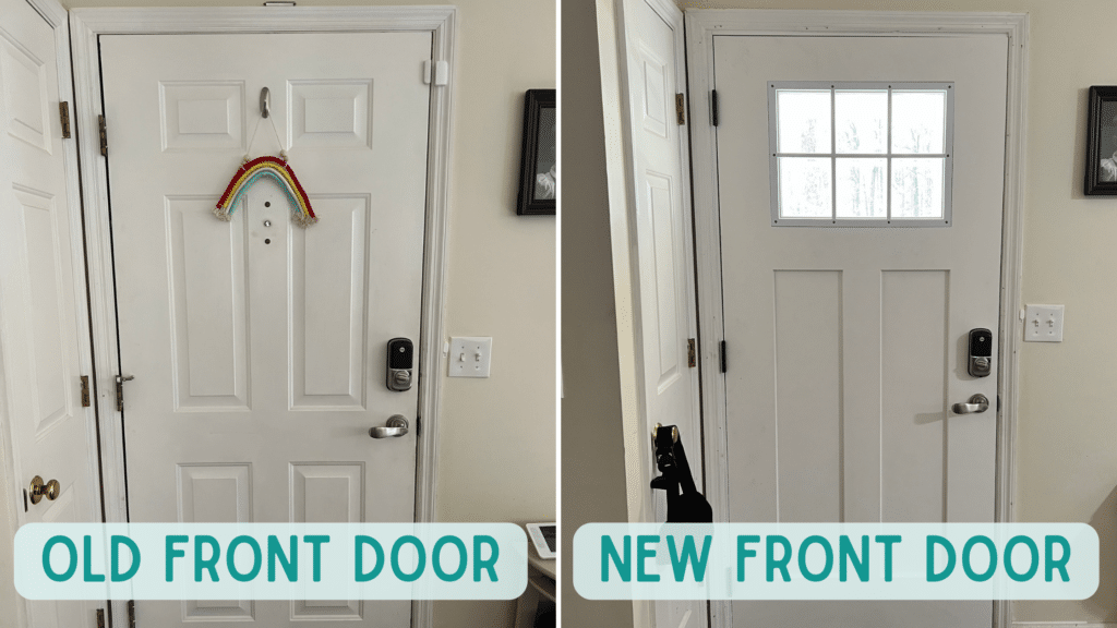Letting in Light with a New Front Door installation with Airtasker Review