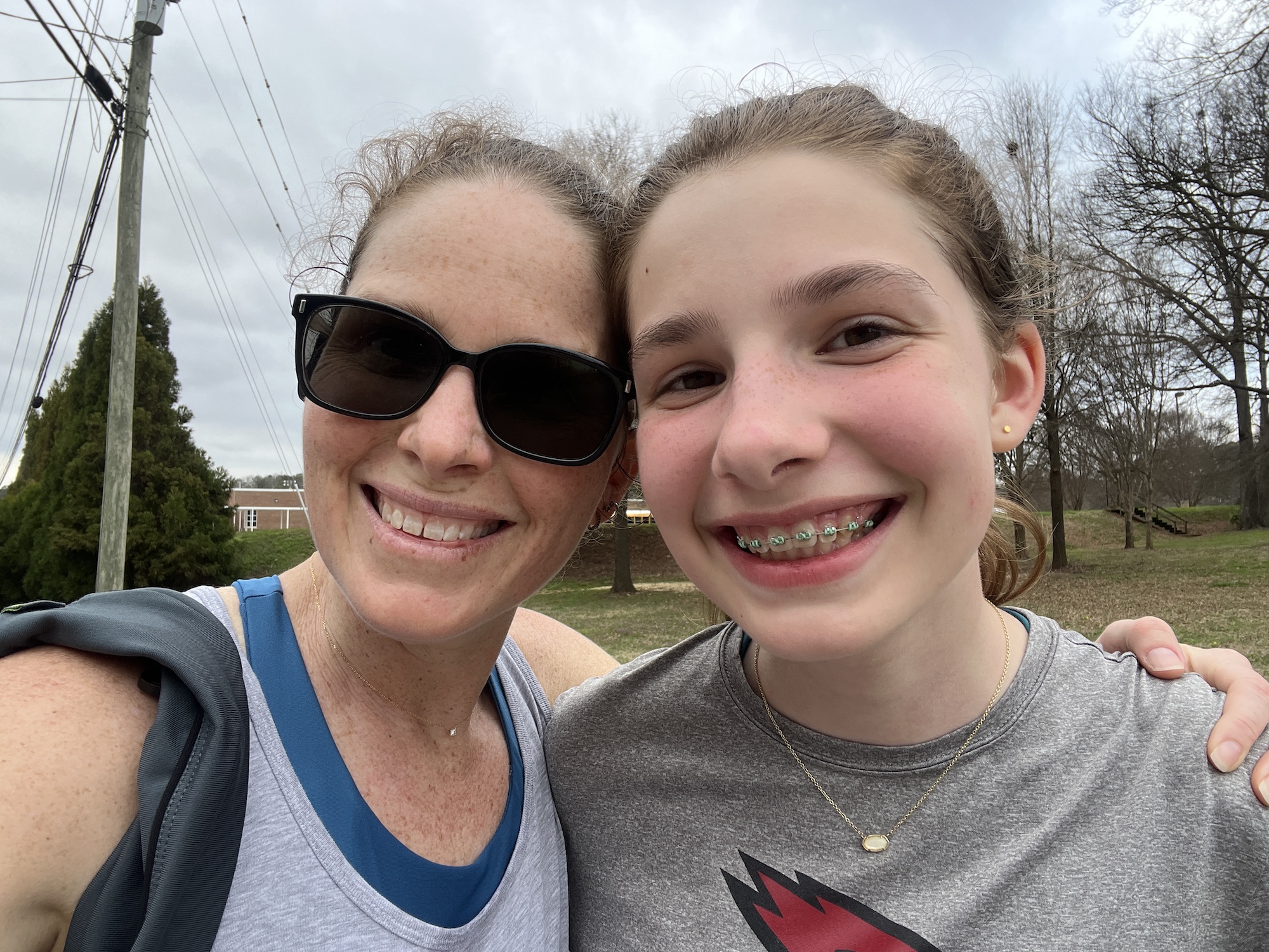post-run together during the week with e mommy and me monday