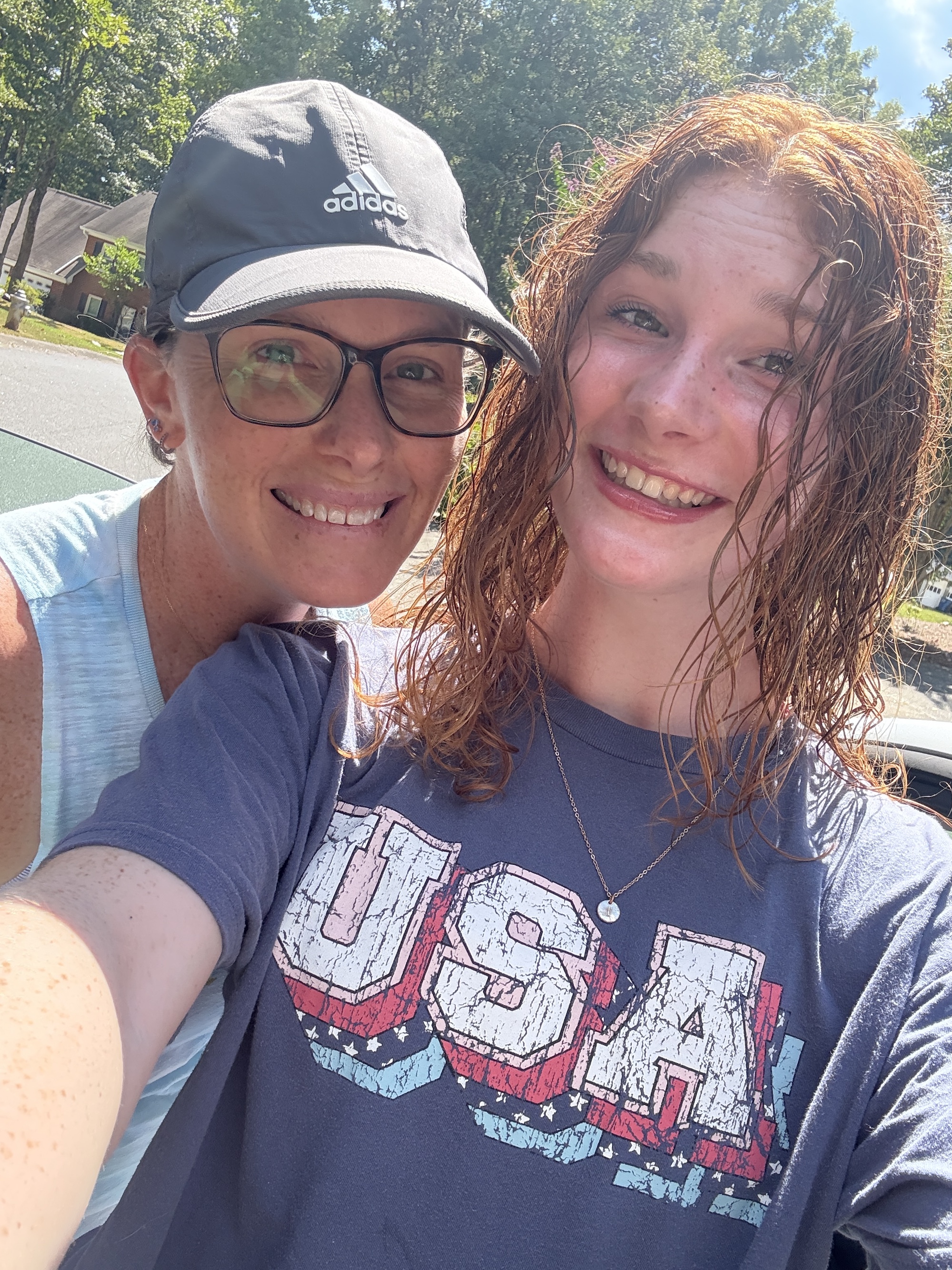 little goodbye after a quick visit home mommy and me monday