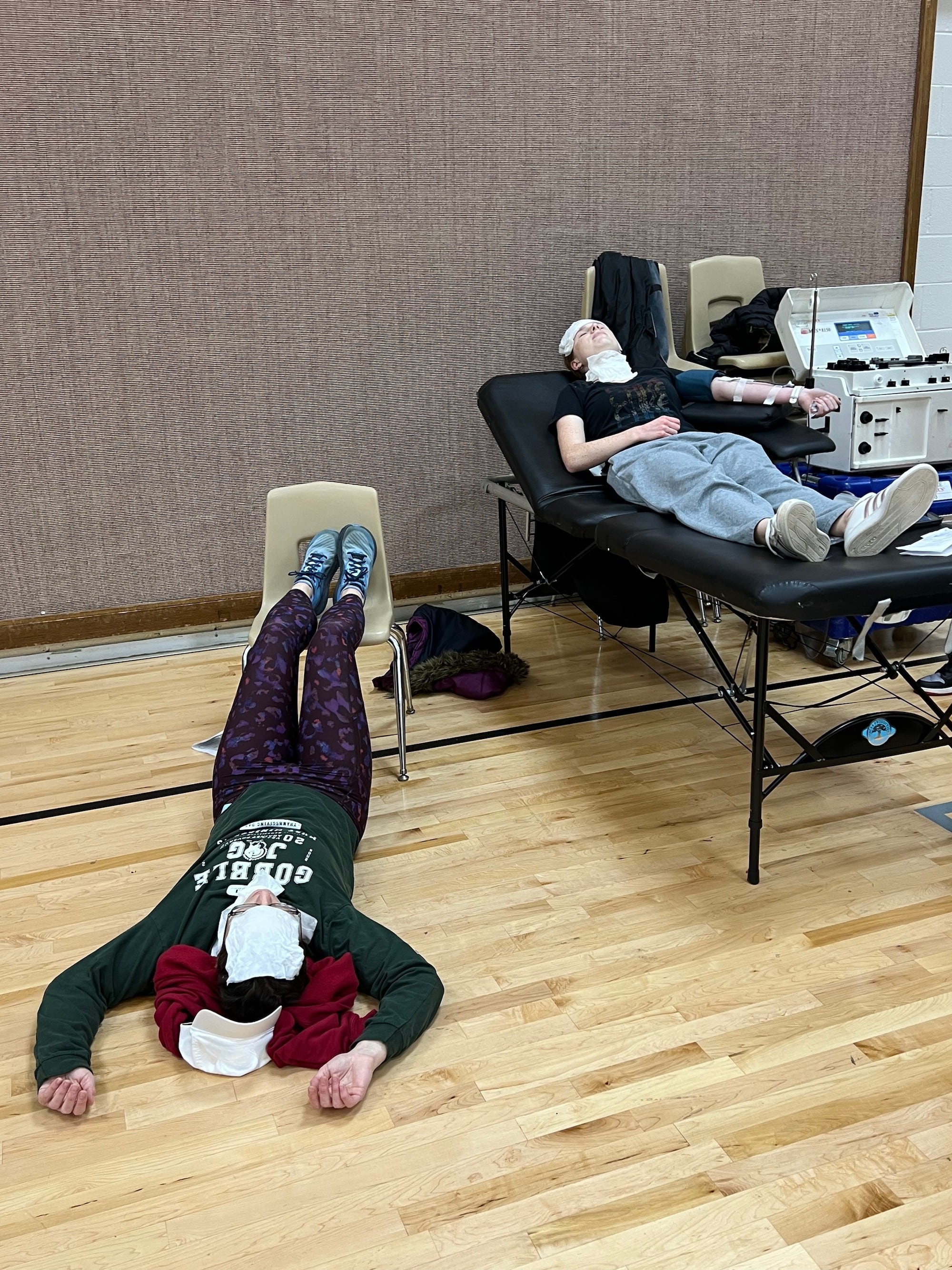 minutes later blood drive mommy and me monday