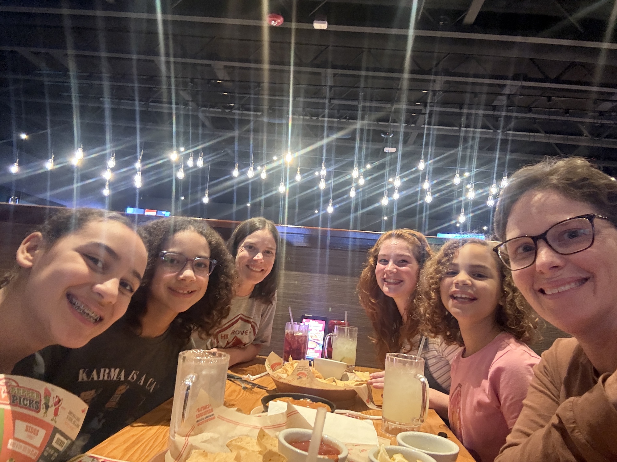 dinner at chilis mommy and me monday