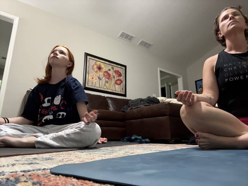 end of yoga with b mommy and me monday