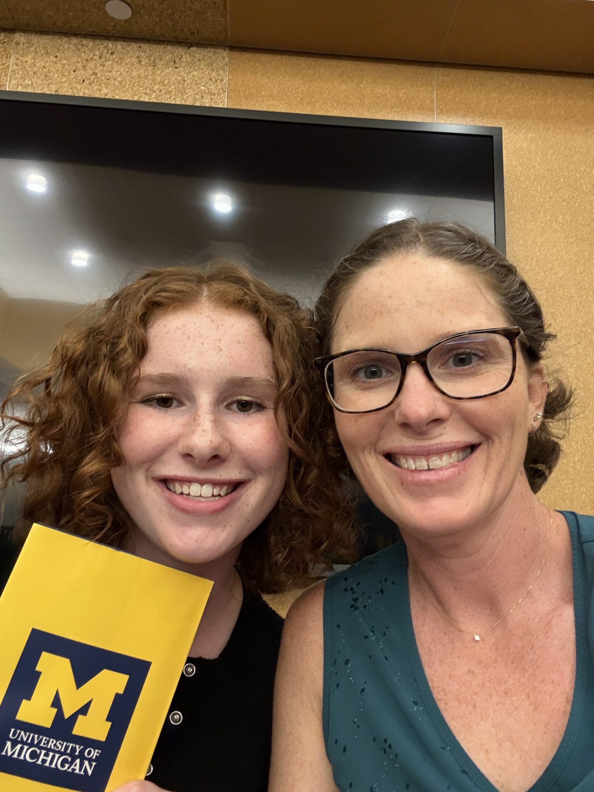 University of Michigan visit with n mommy and me monday