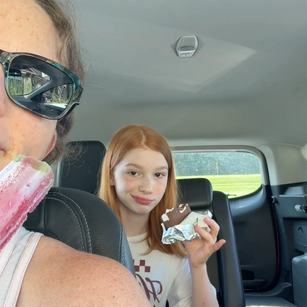 post ortho frozen treat with b mommy and me monday